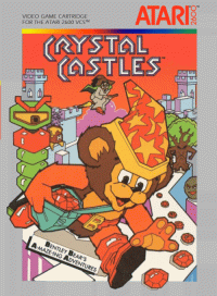 Crystal Castles Atari 2600  box art